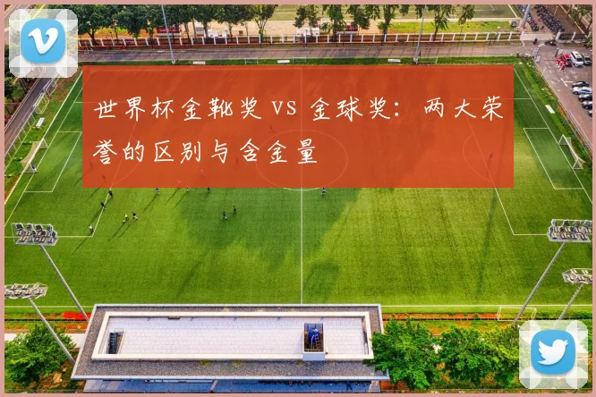 世界杯金靴奖 vs 金球奖：两大荣誉的区别与含金量